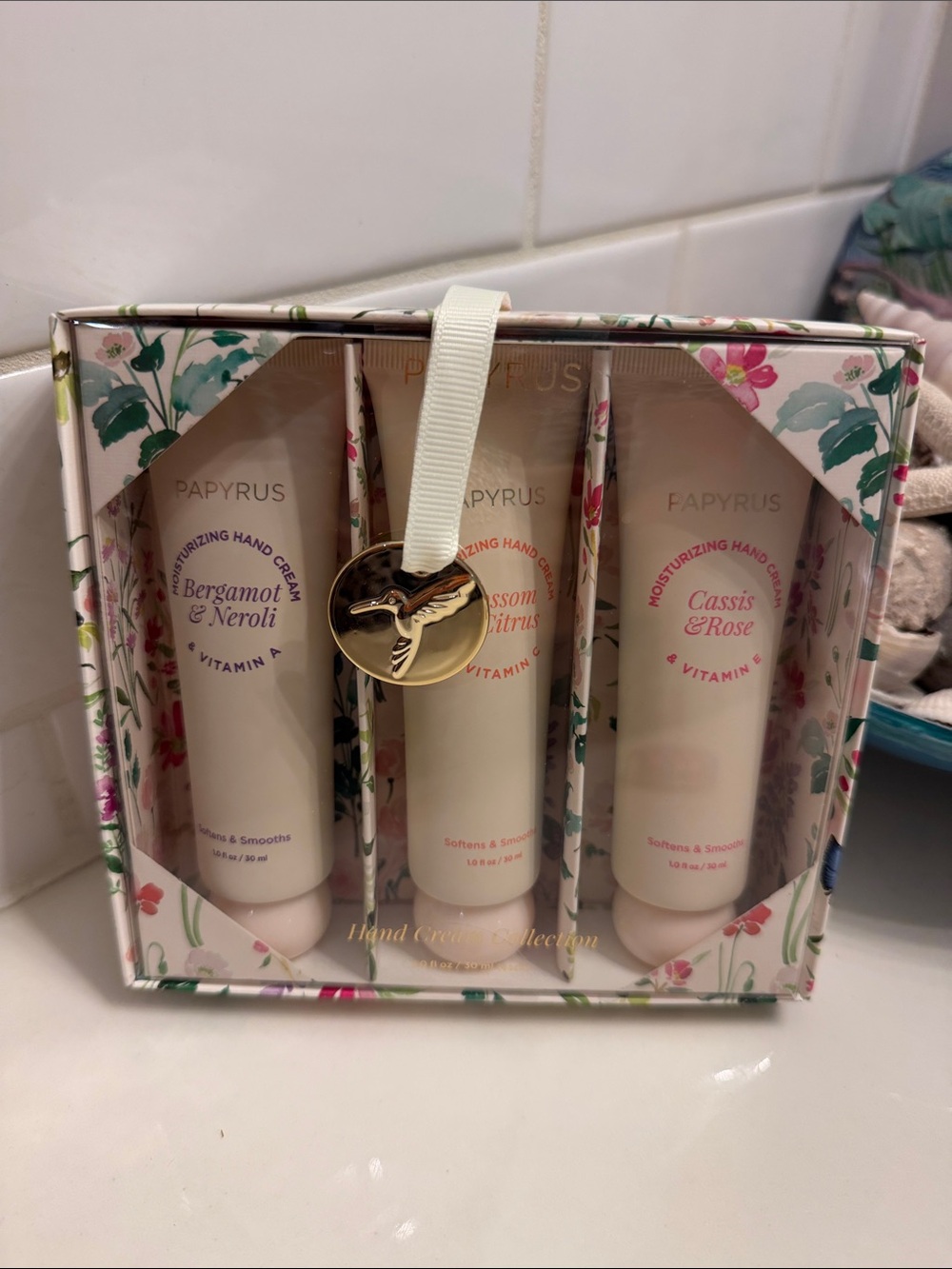 Papyrus Floral Hand Cream Trio - NIP